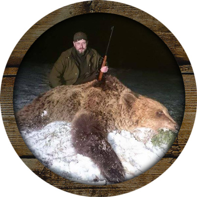 veidemanns reiser wood hunting brown bear 402